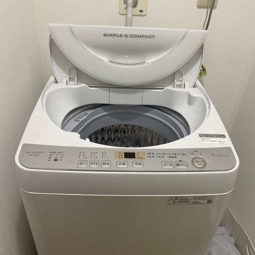 SHARP洗濯機 6kg