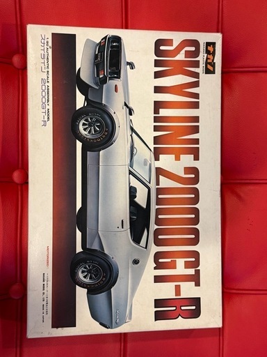 ナガノ製スカイラインGTR昭和レトロプラモデル