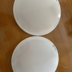 LEDシーリングライト　2個　リモコン付の画像