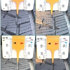 「36」　155/65R14中古冬用タイヤ4本の画像