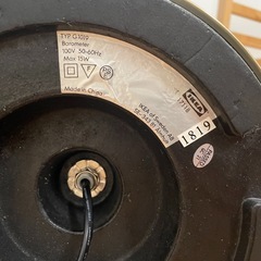IKEA BAROMETER 照明スタンドの画像
