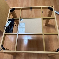 ダイニングこたつテーブルの画像