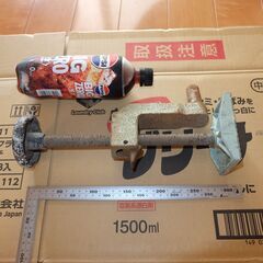 詳細不明 現状 固定金具 ネジ式 ねじ回し バイス 万力 机 デ...