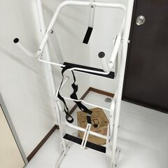 ペール缶スタンドW 2段式で省スペースなオイル缶ラック 給油にも便利 一斗缶、キューブBOX可の画像