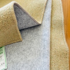 【受け渡しが決定いたしました】カーペット（ウール100% 日本製）の画像