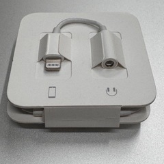 【購入様決定
】iPhone純正イヤホン　Lightning 変換ケーブル付き　の画像