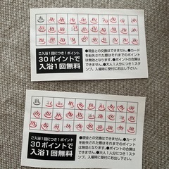 かいせい乃湯　2回券の画像