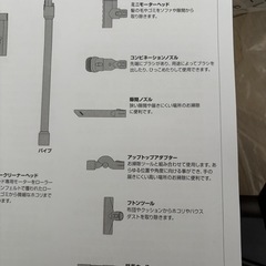 ダイソン　掃除機　付属品セットの画像