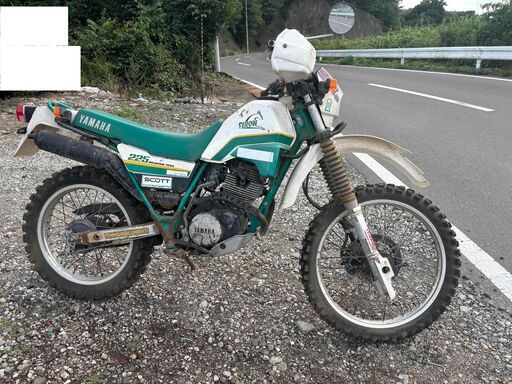 セロー　1KH　部品取り　書付きフレーム付き