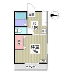 🌈😍初期費用7万円パック＆フリーレント1ヶ月付き😍🌈敷礼ゼロ🎶宇...