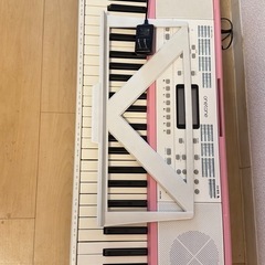 ピンク電子キーボード1の画像