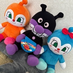 バイキンマン、ドキンちゃん、コキンちゃんセット❣️の画像