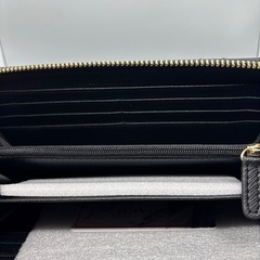 【新品未使用】COACH/コーチ　メンズ/レディース長財布F53637ブラックの画像