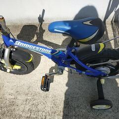 【譲渡決定】中古 キッズ自転車／補助付きの画像