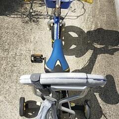 【譲渡決定】中古 キッズ自転車／補助付きの画像