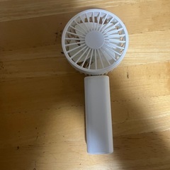 無印良品　コンパクトハンディファン 扇風機の画像