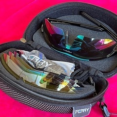 (フェリー) FERRY 偏光レンズ スポーツサングラス フルセット専用交換レンズ5枚の画像