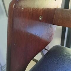 カトージ　木製　ワイド　ハイチェア　　折りたたみの画像