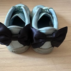 19cm プーマバスケットボウ 水色の画像