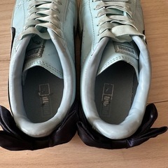 19cm プーマバスケットボウ 水色の画像