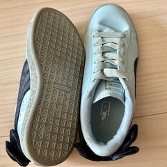19cm プーマバスケットボウ 水色の画像