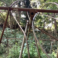 　パイプハウス骨組みの画像