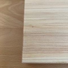 国産ヒノキ　まな板の画像