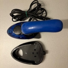 ★500円【中古】ポータブル ミニアイロン スチームアイロン ブルーの画像