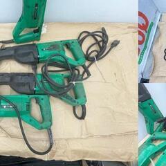 7台セット 中古工具屋さん 廃業 100V 電動工具 日立工機 CR12 セーバソー 工具 在庫品 倒産 金物屋 処分 セーバーソーの画像