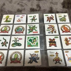ポケモンパン　デコキャラ　シール　御三家の画像