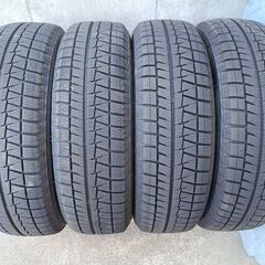 冬2024年【富山】トヨタ純正 175/65R15【ブリヂストン 日本製】アクア ヤリス ヴィッツ カローラ フィールダー アクシオ ポルテ 中古４本の画像