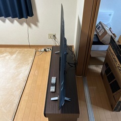 東芝TOSHIBA55C350X オーディオラック付きの画像