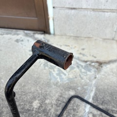 自転車のスタンドの画像