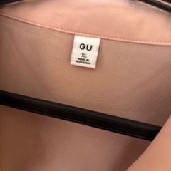 GU未使用の桜色🌸シャツ❣️の画像