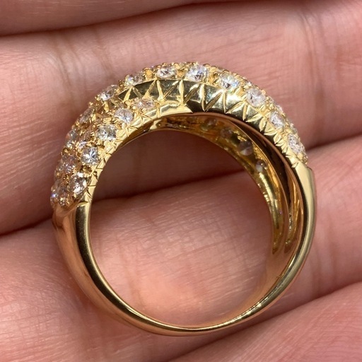 750 ダイヤリング　1.82ct 7.5g 約12.5号