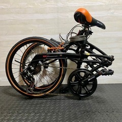 ✨未使用✨ Audi 100周年記念モデル DOPPELGANGER 202 Blackmax 折りたたみ自転車 ライト・鍵・取説付の画像
