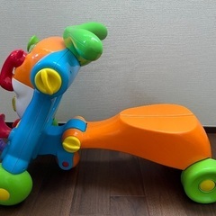 トイザらス　ベビー 2Way ライドオンウォーカー　手押し車　バイクの画像