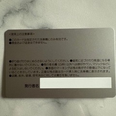 洗車プリペイドカード 3000円分の画像