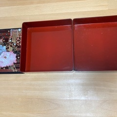 美品⭐︎2段お重箱の画像