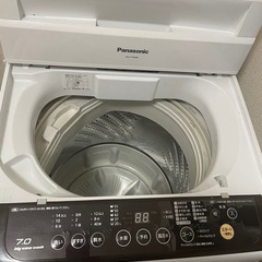 【急募】パナソニック 洗濯機7kgの画像