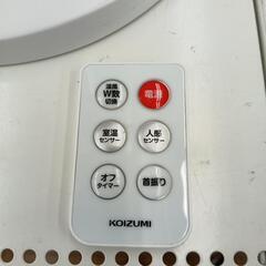 リユースのサカイ東金店　セラミックヒーター18年製リモコンボタン電池切れ　 TＪ14272の画像