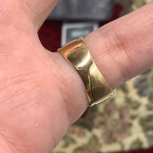 K18 ダイヤモンド　リング　7.3g 1.61ct 約10.5号