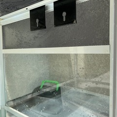 爬虫類飼育ケージ　パンテオン　6045 ホワイト　中古　現状渡し の画像