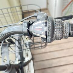 丸石サイクル FSP276BVW2 シティサイクル LEDオートライト付き 引取専用