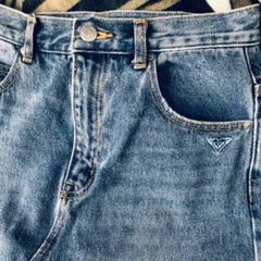 ROXY デニムロングスカート　Mサイズの画像