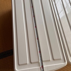 衣装ケース2個　紙袋収納ケースの画像