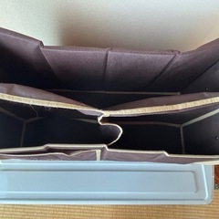 衣装ケース2個　紙袋収納ケースの画像