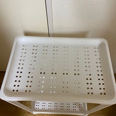 ニトリ　ランドリーラックの画像