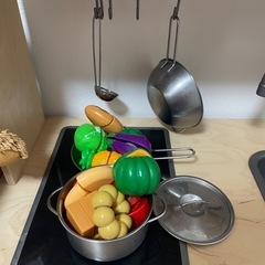 IKEA    おままごと　キッチン　消毒済み　の画像