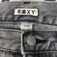 ROXY デニムロングスカート　Mサイズ　ブラックの画像